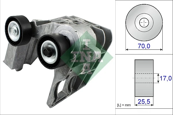 Belt Tensioner, V-ribbed belt